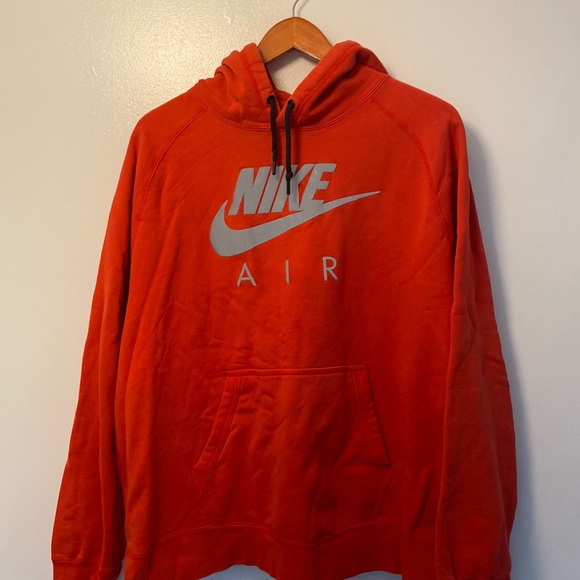 Nike Other - NIKE Red and Silver Hoodie Sz. XXL